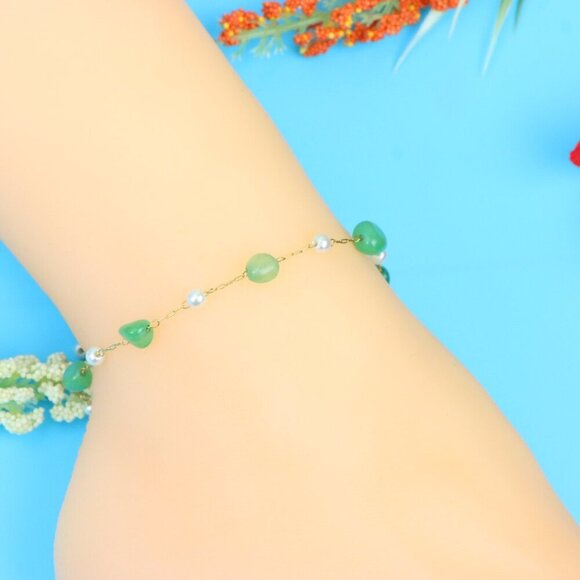 Elegant Handmade Anklet – Perfect for Women & Girls | Ideal Gift Option, DYC1598 - Picture 1 of 8